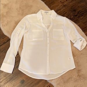 Express Button Down Top